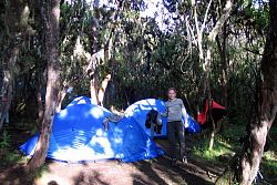  Nasz pierwszy camp na Kilimanjaro